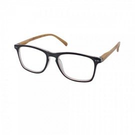 EyeLead Γυαλιά Διαβάσματος Unisex Μαύρο με ξύλινο βραχίονα Κοκκάλινο 4.00 (211)