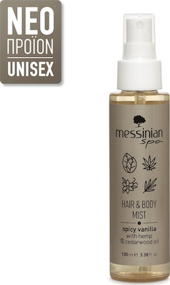 Messinian Spa Hair & Body Mist Spicy Vanilla 100ml
