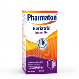 Pharmaton Geriatric Immunity Πολυβιταμίνη σε Δισκία για το Ανοσοποιητικό 30 κάψουλες
