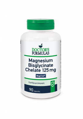 Doctors Formulas Magnesium Bisglycinate Chelate Μαγνήσιο 125mg 90caps