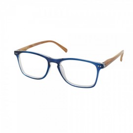 EyeLead Γυαλιά Διαβάσματος Unisex Μπλε με ξύλινο βραχίονα Κοκκάλινο 3.00 (212)