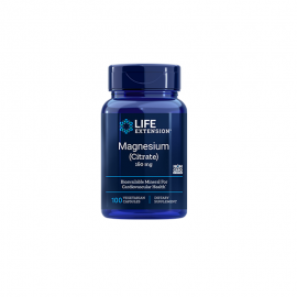 Life Extension Magnesium Citrate 160mg Συμπλήρωμα Διατροφής Με Κιτρικό Μαγνήσιο Για Τη Φυσιολογική Λειτουργία Των Μυών 100 Caps