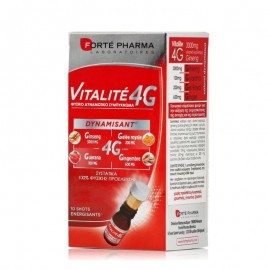 Forte Pharma Vitalite 4G Dynamisant για Ενέργεια & Τόνωση 10 αμπούλες x10ml