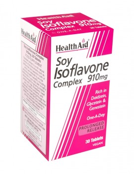 HEALTH AID Soya Isoflavones Complex 910mg vegetarian tablets 30s