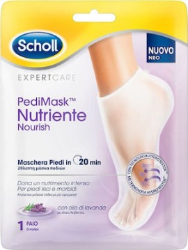 Scholl Expert Care Pedi Mask Ενυδατική Μάσκα Ποδιών με Άρωμα Λεβάντα 1 Ζευγάρι