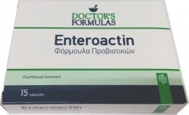 Doctors Formulas Enteroactin Φόρμουλα Προβιοτικών 400mg 15 Caps