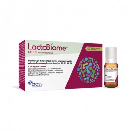 Cross Pharmaceuticals LactoBiome με Προβιοτικά και Πρεβιοτικά 10x10ml