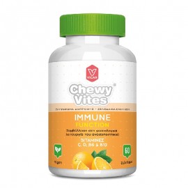 Vican Chewy Vites Adults Immune Function Vitamin C, D, B6 & B12 Πολυβιταμίνη Ενηλίκων σε Ζελεδάκια, 60 gummies