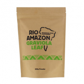 Rio Amazon Graviola Leaf Powder Φύλλα Graviola σε Μορφή Σκόνης για Ενίσχυση του Ανοσοποιητικού 200gr