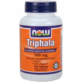 Now Triphala 500 mg (Vegetarian) 120 tabs 