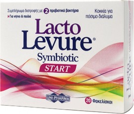 Uni Pharma LactoLevure Symbiotic Start για Παιδιά 20 φακελίσκοι
