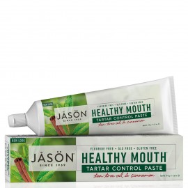 Jason Οδοντόκρεμα με Τεϊόδενδρο Healthy Mouth, με Φυσικό φθόριο 119gr