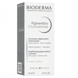 Bioderma Pigmentbio C-Concentrate Serum για την Μείωση Καφέ Κηλίδων Γήρανσης 15ml