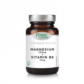 Power Health Platinum Magnesium 350mg + Vitamin B6 12mg 30 κάψουλες