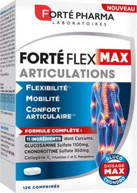 Forte Pharma Forte Flex Max Συμπλήρωμα Διατροφής Για Την Υγεία Των Αρθρώσεων 120 κάψουλες