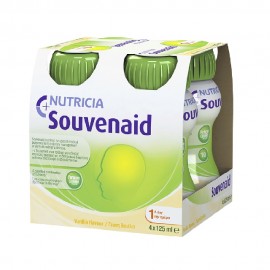 Nutricia Souvenaid με Γεύση Βανίλια 4x125ml