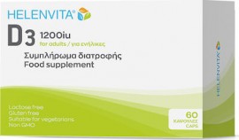 Helenvita Vitamin D3 1.200 Iu, 60caps