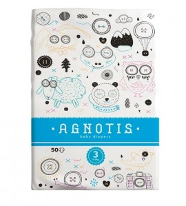 Agnotis Agnotis Baby Diapers Πάνες No 3 (4-9 Kg) 50τμx