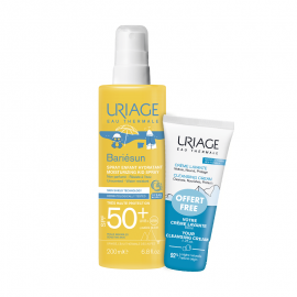 Uriage Promo Pack Bariesun Spray SPF50+ Παιδικό Αντηλιακό Spray 200ml & Δώρο Uriage Κρέμα Καθαρισμού Σώματος 50ml
