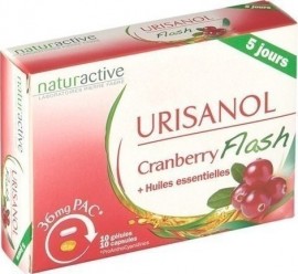 Naturactive Urisanol Cranberry Flash + Αιθέρια Έλαια 36mg 20 Caps