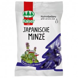 Kaiser Japanesche Minze, Καραμέλες για τον ερεθισμένο λαιμό & τον βήχα, Mε εκχύλισμα Ιαπωνικής Μέντας 75gr