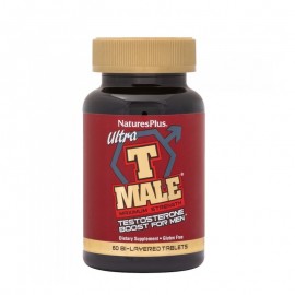Natures Plus Ultra T Male Maximum Strength Ενίσχυση Τεστοστερόνης στους Άνδρες 60 ταμπλέτες