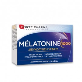 Forte Pharma Melatonine 1000 για την Αντιμετώπιση της Αϋπνίας 30 Δισκία