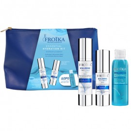 Froika Promo Pack Essential Hydration Κρέμα Προσώπου Hyaluronic Moist Cream Light 50ml, Serum Hyaluronic Face Serum 30ml & Δώρο Καθαριστικό Προσώπου 100ml & Νεσεσέρ