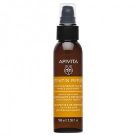 Apivita Keratin Repair Oil Λάδι Μαλλιών Θρέψης & Επανόρθωσης 100ml