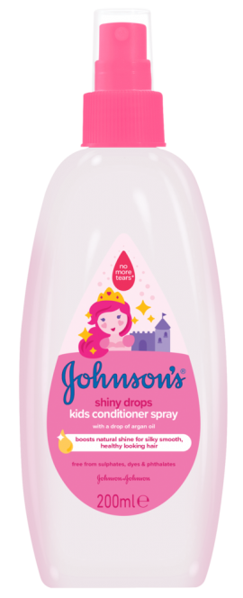 Johnsons Kids Shiny Drops Conditioner σε σπρέι 200ml