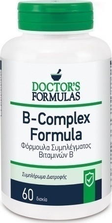 Doctors Formulas B-Complex Συμπλήρωμα Διατροφής 60 Δισκία