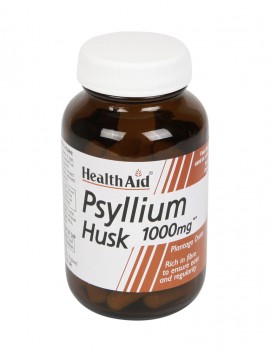 HEALTHAID Psyllium Husk 1000mg capsules 60s