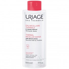 Uriage Micellar Water Καθαρισμού Thermal with Apricot Extract για Ευαίσθητες Επιδερμίδες 500ml