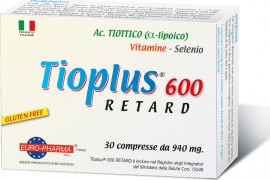 Bionat Tioplus 600 Retard Συμπλήρωμα Διατροφής για το Νευρικό Σύστημα, 30 Kαψουλες