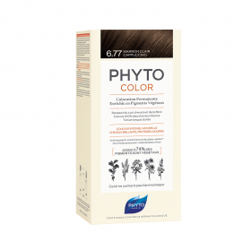 Phyto Phytocolor 6.77 Light Brown Cappuccino Μαρόν Ανοιχτό Καπουτσίνο