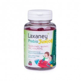 Zarbis Laxaney Prebio Junior Παιδικό Πρεβιοτικό με Φυτικές Ίνες με Γεύση Κεράσι 28 ζελεδάκια