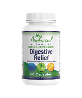 Natural Vitamins Digestive Relief 60caps