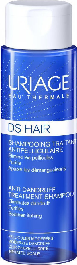 Uriage DS Hair Anti-Dandruff Treatment Shampoo 200ml Σαμπουάν κατά της Ξηρής ή Λιπαρής Πιτυρίδας