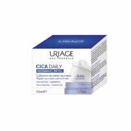 Uriage Cica Daily Refill Repairing Cream Concentrate Ενυδατική Κρέμα Προσώπου - Ανταλλακτικό 50ml