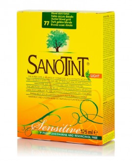 Sanotint light sensitive Φυτική βαφή μαλλιών  N 77 Dark golden blonde 125 ml