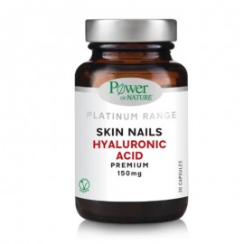 Power Of Nature Platinum Range Skin Nails Hyaluronic Acid Premium 150mg 30 κάψουλες