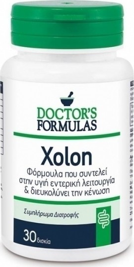 Doctors Formulas Xolon Φόρμουλα Δυσκοιλιότητας 30caps