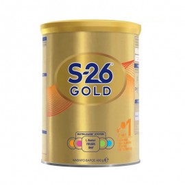 S-26 Gold 1 Βρεφικό Γάλα από τη Γέννηση μέχρι τον 6ο μήνα 400 gr