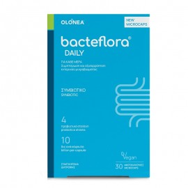 Olonea Bacteflora Daily με Προβιοτικά και Πρεβιοτικά για κάθε ημέρα 30 φυτικές κάψουλες