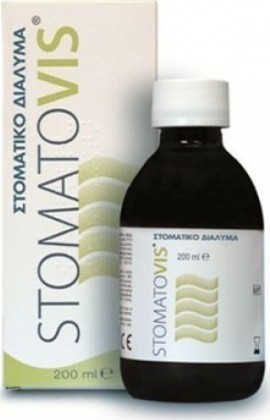 Pharmaq Stomatovis Mouthwash Αντιμικροβιακό Στοματικό Διάλυμα 200ml