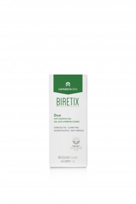 Biretix Duo Τζελ για την Περιποίηση του Δέρματος με Τάση Ακμής 30ml
