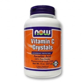 Now C Crystals Ascorbic Acid Powder (Vegetarian)  227 gr
