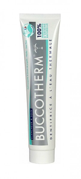 Buccotherm Whitening & Care Organic Toothpaste Οργανική Οδοντόκρεμα Λεύκανσης 75ml