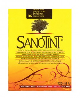 Sanotint Βαφή Μαλλιών Classic N06 Kαστανό Σκούρο 125ml