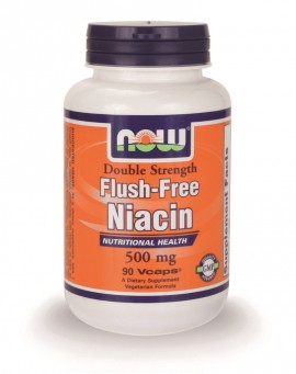 Now Flush - free Niacin 500 mg 90 vcaps 